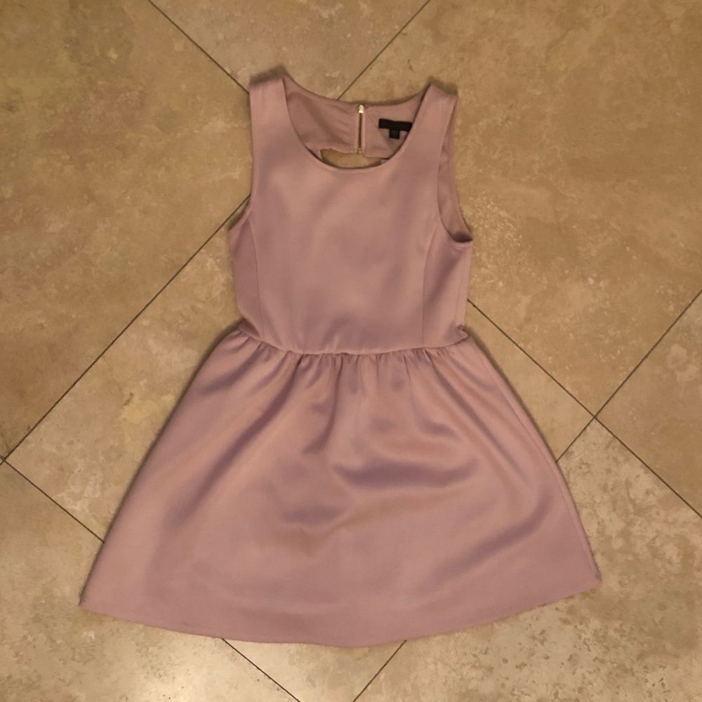 Cut out back Skater Dress